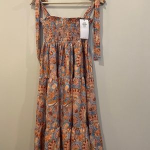 NWT Colorful sun dress